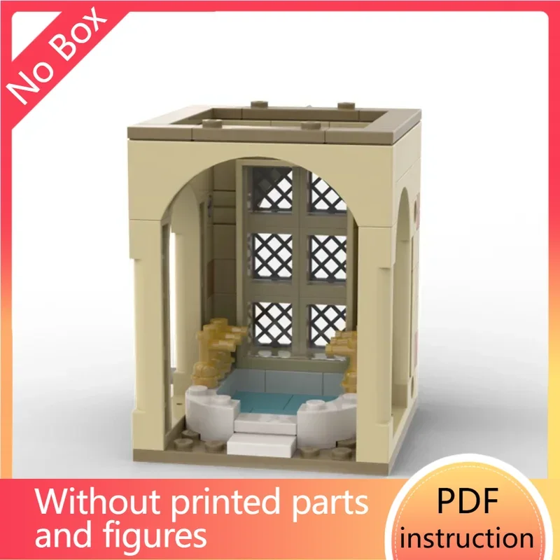 

medieval bathing pool bathhouse bricks medieval castle hot spring sink baths blocks modular washroom moc castle bricks giftChris