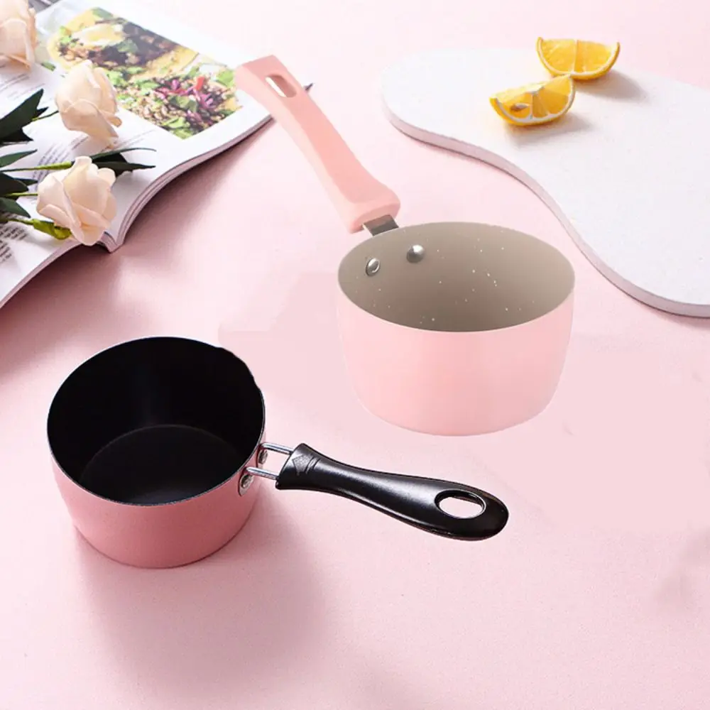 

Universal Non Stick Milk Pan Small Capacity Deepened Frying Pan Mini Snow Pan Induction