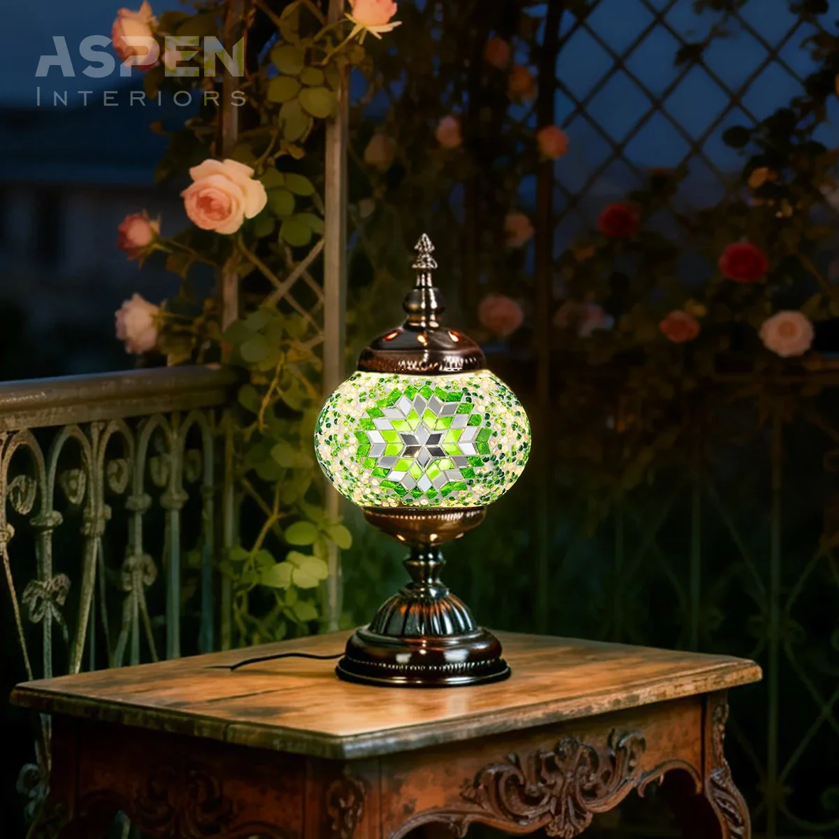 DIY Colored Glass Mosaic Table - огляд і ціна Embellish Craft