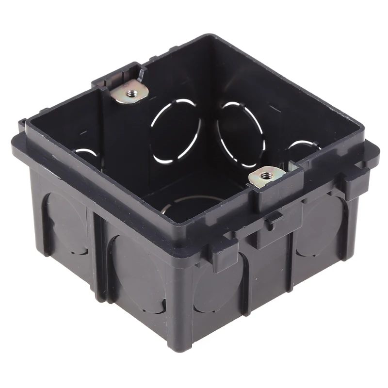 652F 86-Type PVC Junction Box Wall Mount Cassette For Switch Socket Base
