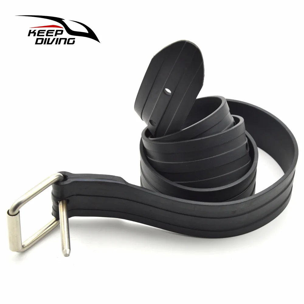 1,3 M/1,5 M/1,8 M Freitauchen Tauchen Gummi Gewicht Gürtel Mit Edelstahl RQuick Release Schnalle BCD Zubehör Tauchen Ausrüstung – Detail 7