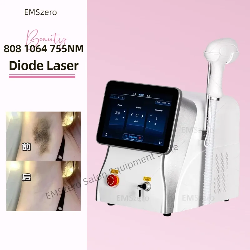 

Selling Well 755 1064 808 Portable Laser Hair Removal Machine One Handle Permanently ice Diode Laser Hair Removal Machine 2025