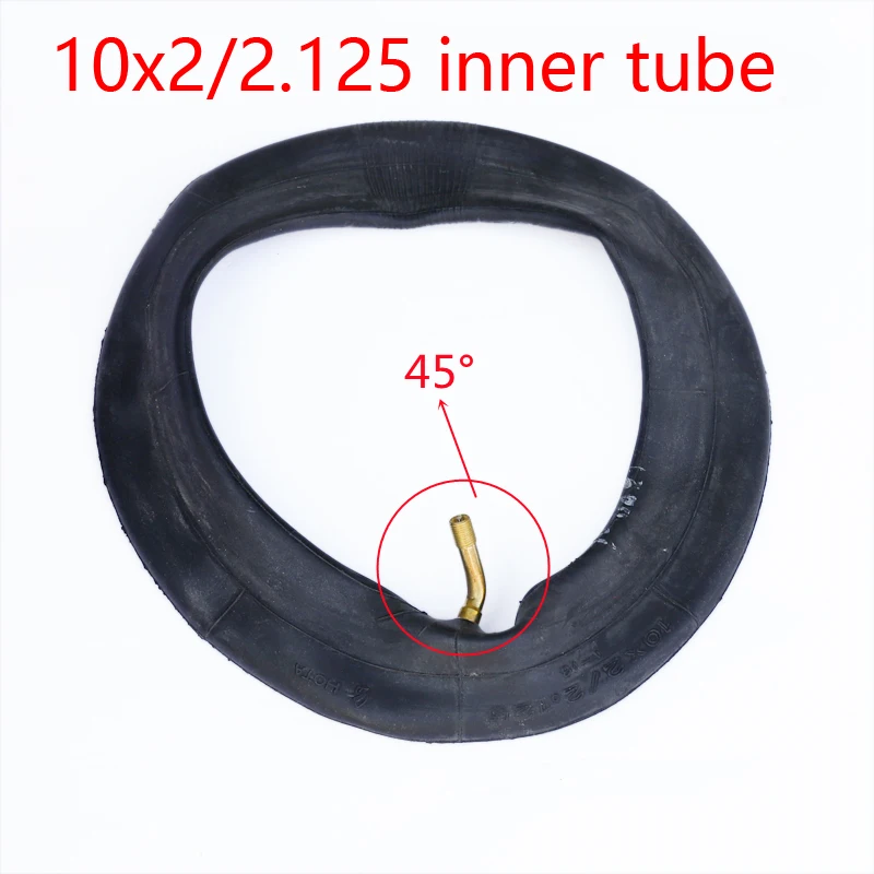 1/2/5/10pcs 10 Inch 10x2 Butyl Rubber Inner Tube 10x2.125 Inner Tire Camera for Electric Scooter Balancing Car 3 Wheel Stroller