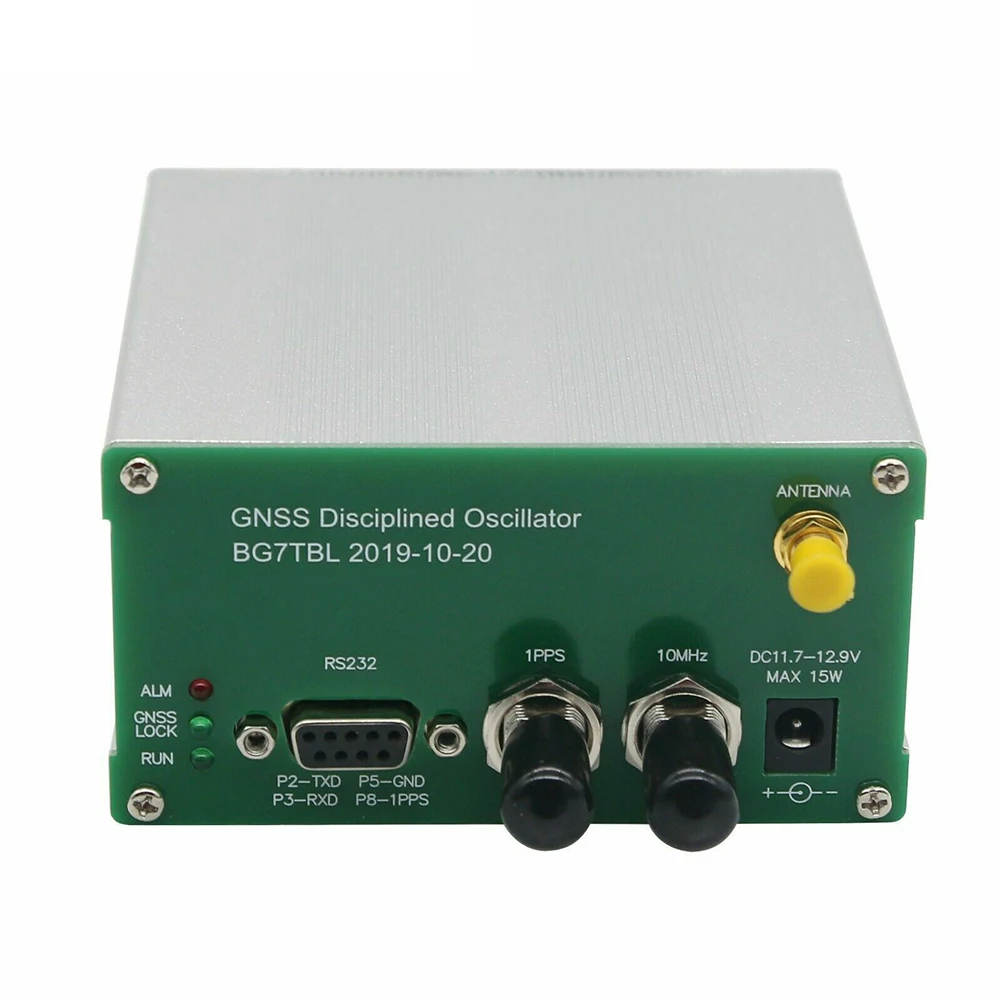 Flexible Use 10MHZ Output GPS Discipline Clock Selectable Sine/Square Waves for Diverse Applications Includes Antenna Adapter