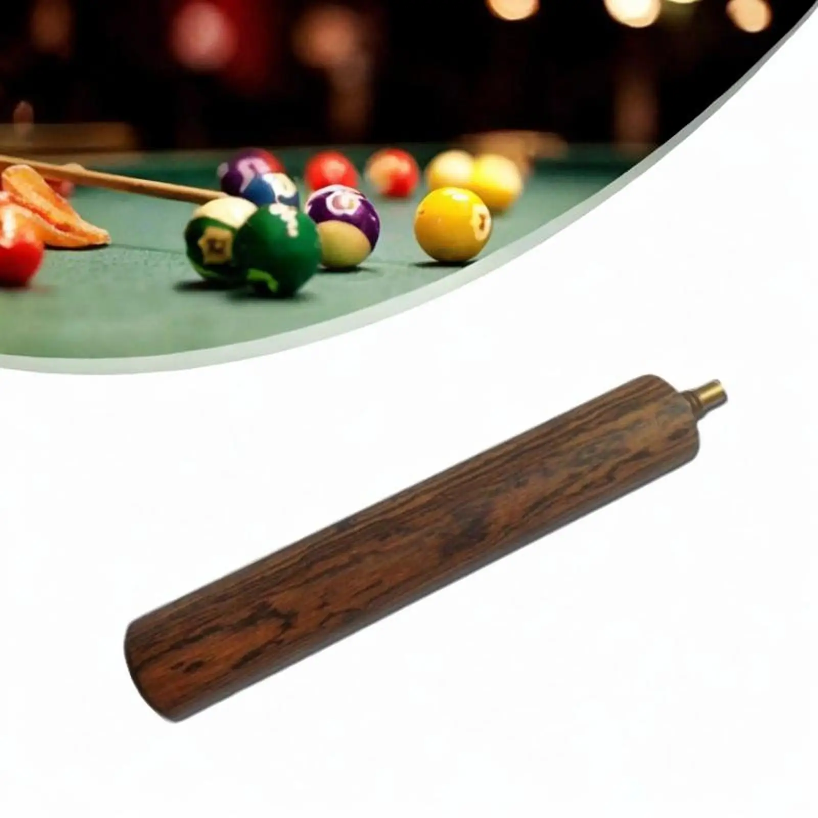 Pool Cue Extender Pool Cue End Lengthener Billiards Cue Extension Tool Lightweight Billiard Snooker Cue Extension for Athlete