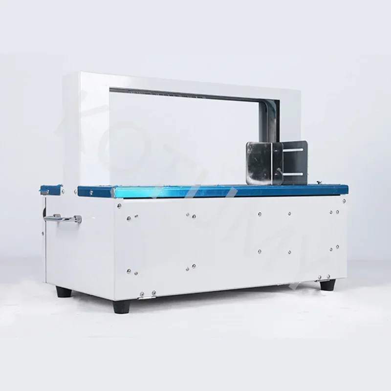 Automatic OPP Strapping Machine 20/30mm Paper Tape Hot Melt Strapper Intelligent Binding Machine Supermarket Packaging Machine