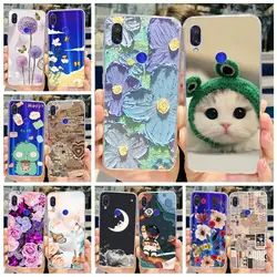 For Xiaomi Redmi Note 7 Case Cute Fashion Painted Cover For Redmi Note 6 Pro Soft Silicone Phone Case For Redmi Note7 Pro Bumper