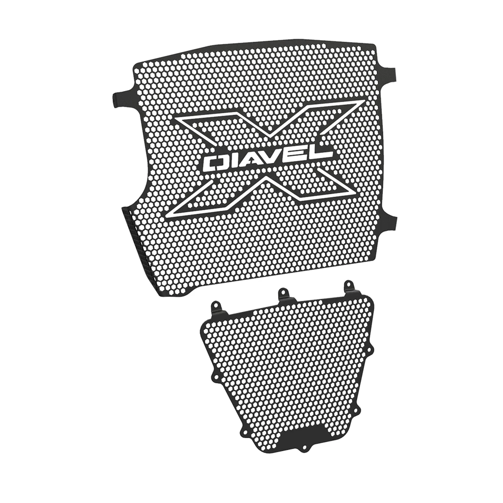 For Ducati XDiavel Black Star 2021 2022 2023 X-Diavel 2016-2021 Motorcycle Accessories Radiator Grill Cover Oil Cooler Guard Set