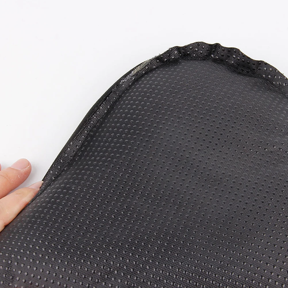 

2Pcs 3D Gel Bike Saddle Cover Pad Nonslip Adjustable Drawstring Soft Comfortable Cycling Seat Cushion Black Saddle Pad