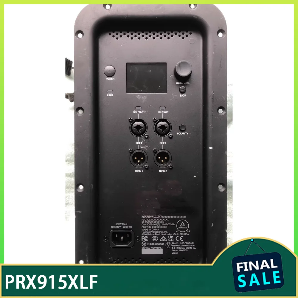 

Плата усилителя мощности активного сабвуфера PRX915XLF