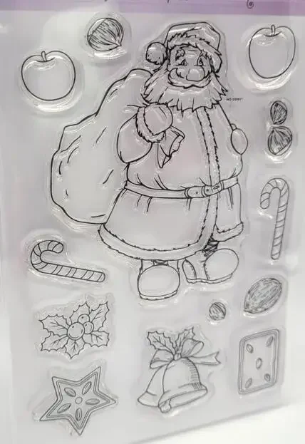 Christmas Clear Stamp  For DIY Scrapbooking Seal Card Making A5102