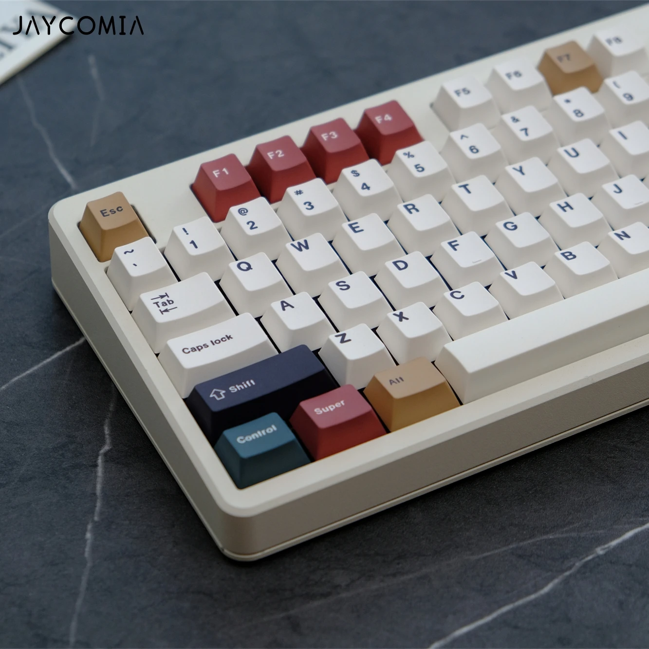 Imagem -02 - Coreano Pbt Cherry Keycaps Luz Mista Iso Layout Ansi 7u Alice Barras de Espaço Dye Sub Grande Grupo Key Caps Jcm Flying 75 A75