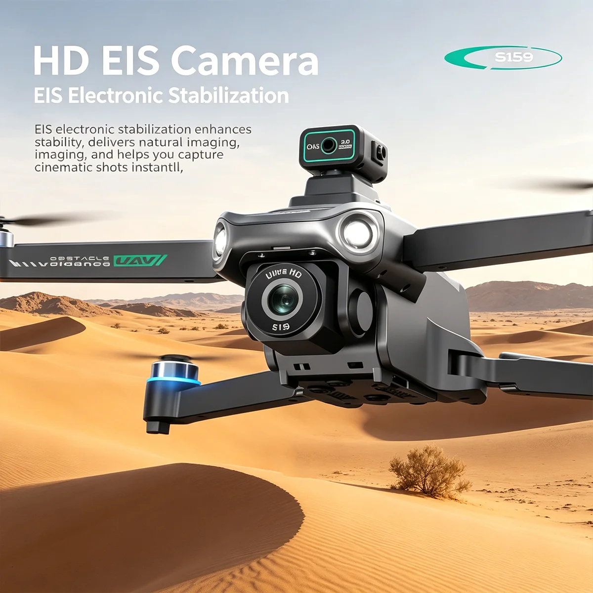 S159 GPS Drone 4K HD Dubbele C - Drone Rc Gps S159 recensie en prijs