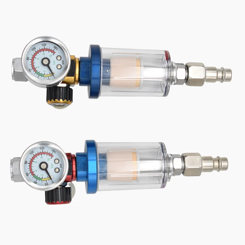 

Pressure Gauge Air Filter Spray Gun Pressure Gauge Spray Gun Accessories for HVLP/LVMP Spray Guns