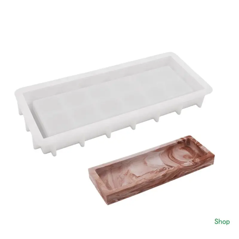 Dropship Tray Mould for Jewelry Decorative Plate Molds Table Decoration Epoxy Mold