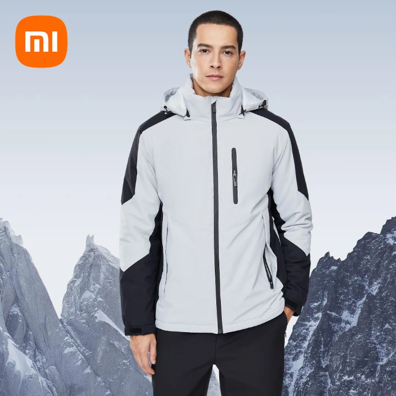 Xiaomi Autumn and Winter New Fashion Trend Large Size Cotton-Padded Men's Casual Loose Comfortable Thick Warm High-Grade Coat