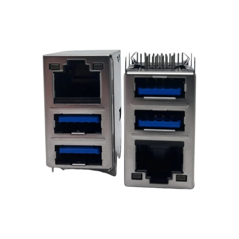 

Foxconn JFM38U1M-B3VP-4F RJ45+USB 3.0 * 2 socket Gigabit network interface