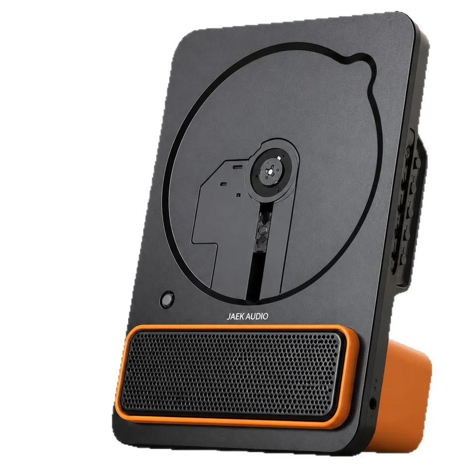 Plug-free Ultra-thin Cd Player, Student English Listening Repeater, Dual Speakers, Retro Disc Album Cd Player