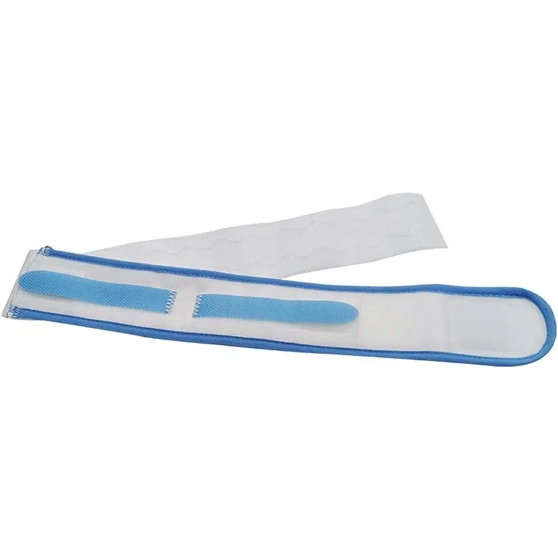 

Adjustable Anti-Slip Catheter Leg Strap Soft Medical Urine Bag Stabilization Band Holder Embroidered Polyester/Cotton Webbing