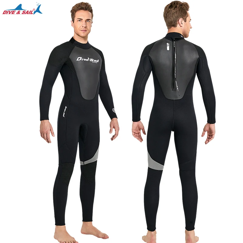 

3MM Neoprene Wetsuit Men Wet Suits Keep Warm Surf Scuba Diving Suit Fishing Spearfishing Swimming Suit Kitesurf Women WetSuits