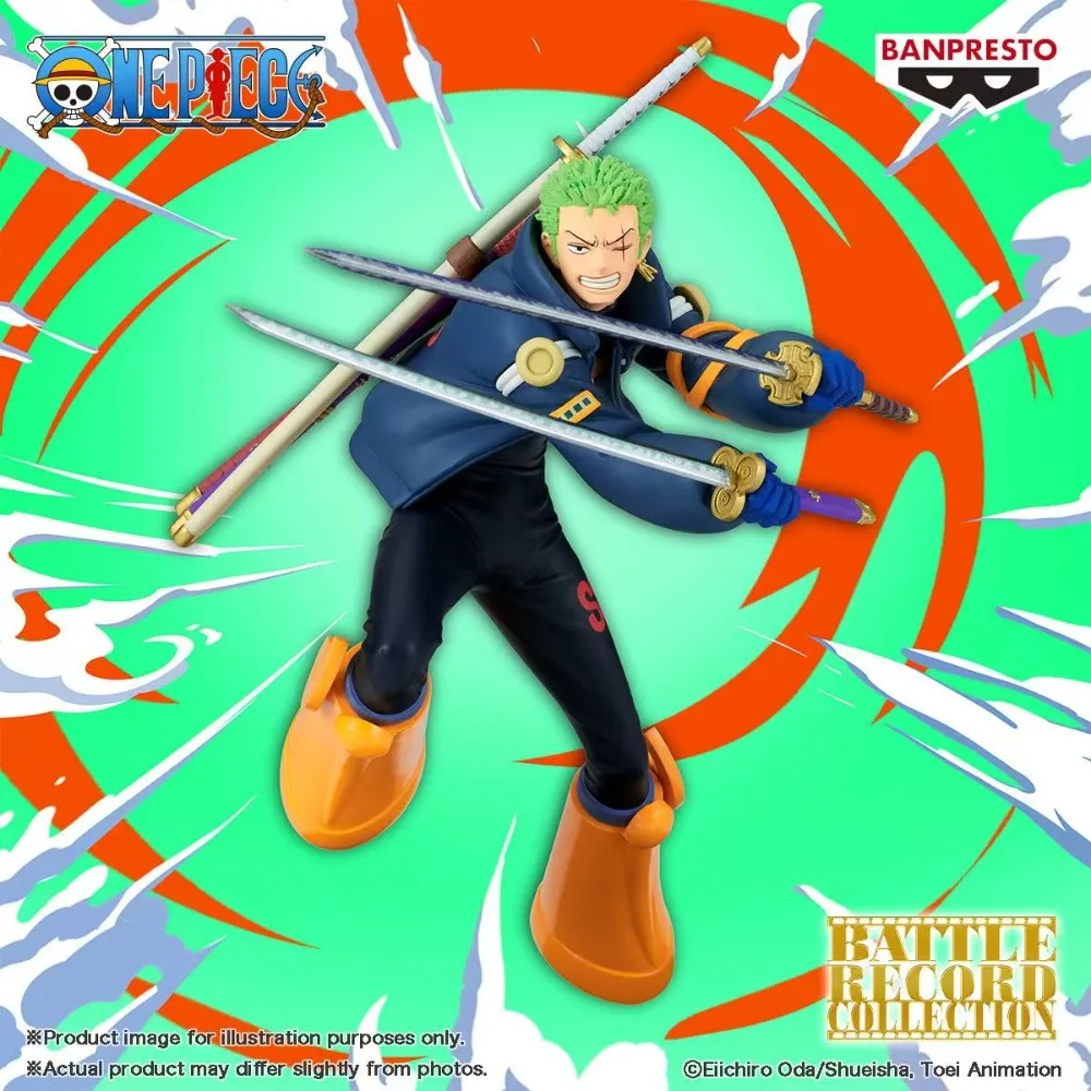 

В наличии Bandai Original Banpresto One Piece Battle Record Roronoa Zoro Аниме Фигурка Модель Коллекция игрушек Детские подарки для мальчиков