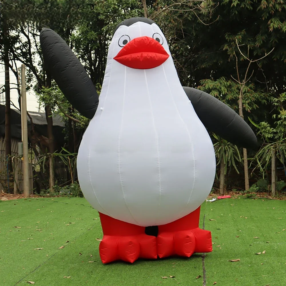 

Giant Inflatable Penguin Inflatable Mascot Penguin Standing Animal Cartoon For Outdoor Christmas Decoration