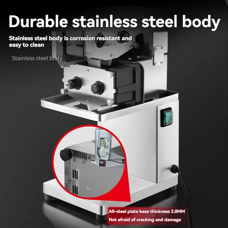 Scallion Shredding Machine Commercial Green Onion Shredding Machine Electric Stainless Steel Celery Pepper Shredding Machine