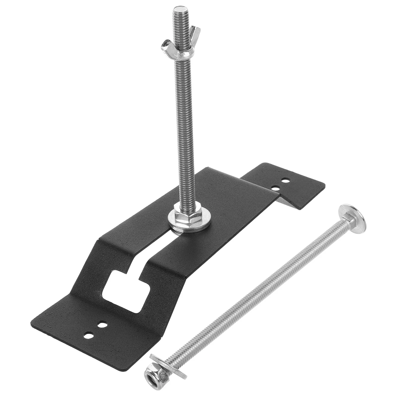 

Wall Mount Spare Tire Carrier Bracket For Enclosed Trailer Heavy Duty Metal Wheel Holder Secure Fastening Quick Access