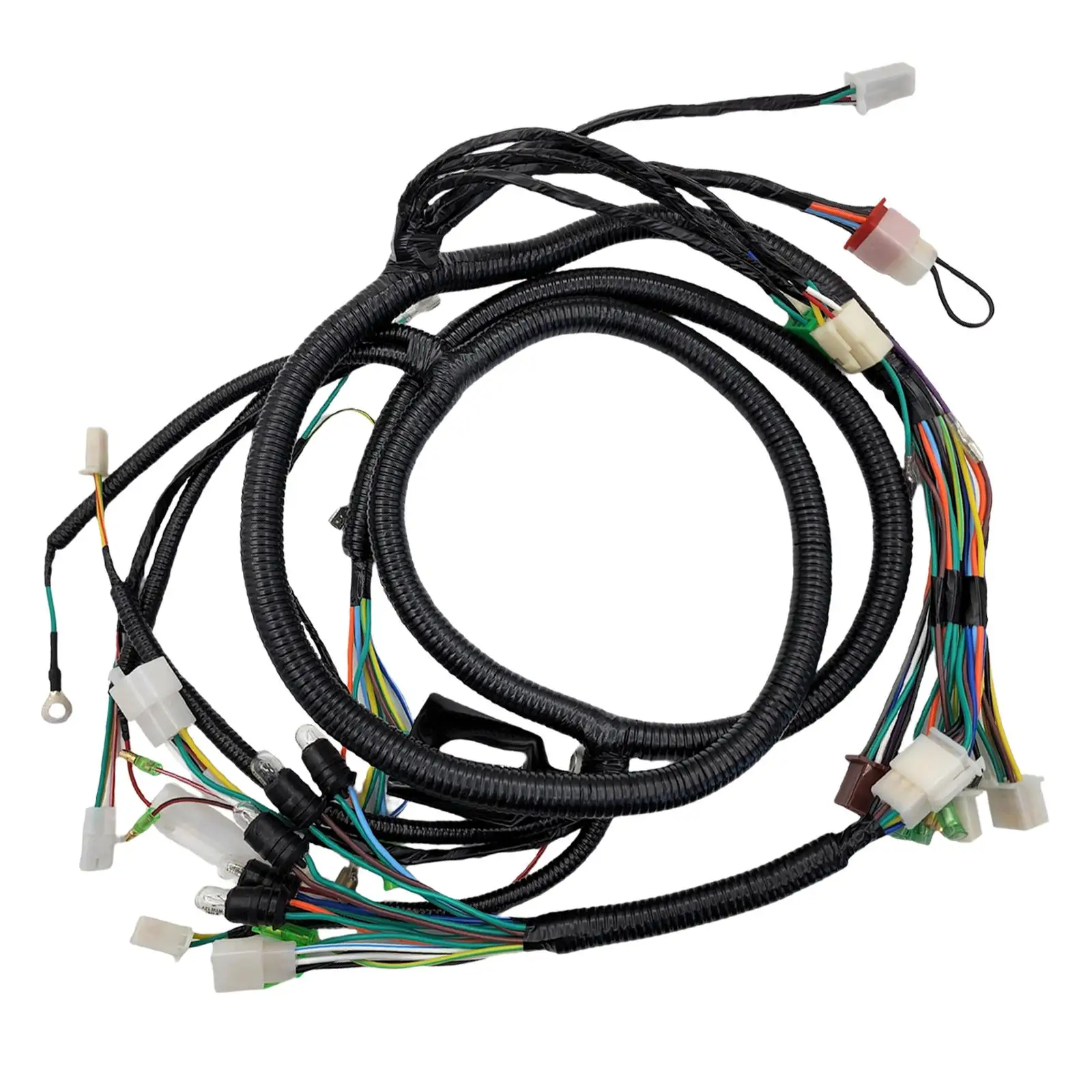 Replacement Harness Kits Replaces Wiring Harness for 50cc Scooters with 50cc Gy6 Engines Car Accessories Premium