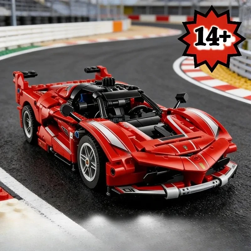 

НОВИНКА 42212 Конструктор серии Mechanical Series Ferrari FXX K, гоночная игрушка для мальчиков и девочек, подарок