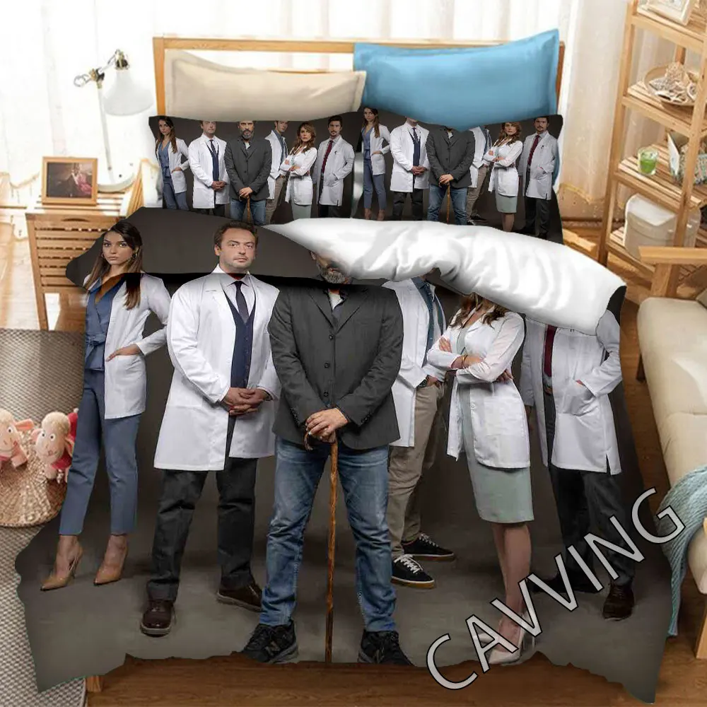 

House M.D 3D Printed Bedding Set Duvet Covers & Pillow Cases Comforter Quilt Cover (US/EU/AU Sizes) J01