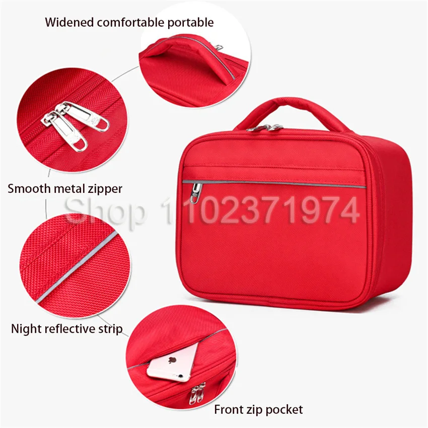 Medical Emergency Supplies Storage Handbag Portable Car Storage Outdoor Affairs Bag