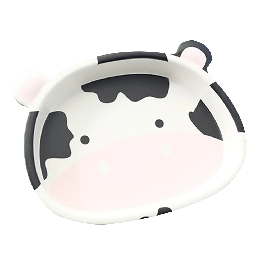 

Cow Shaped Oatmeal Bowl Salad Dessert Food Storage Kitchen Gadget Breakfast Decorative Easy Clean Practical Premium Material