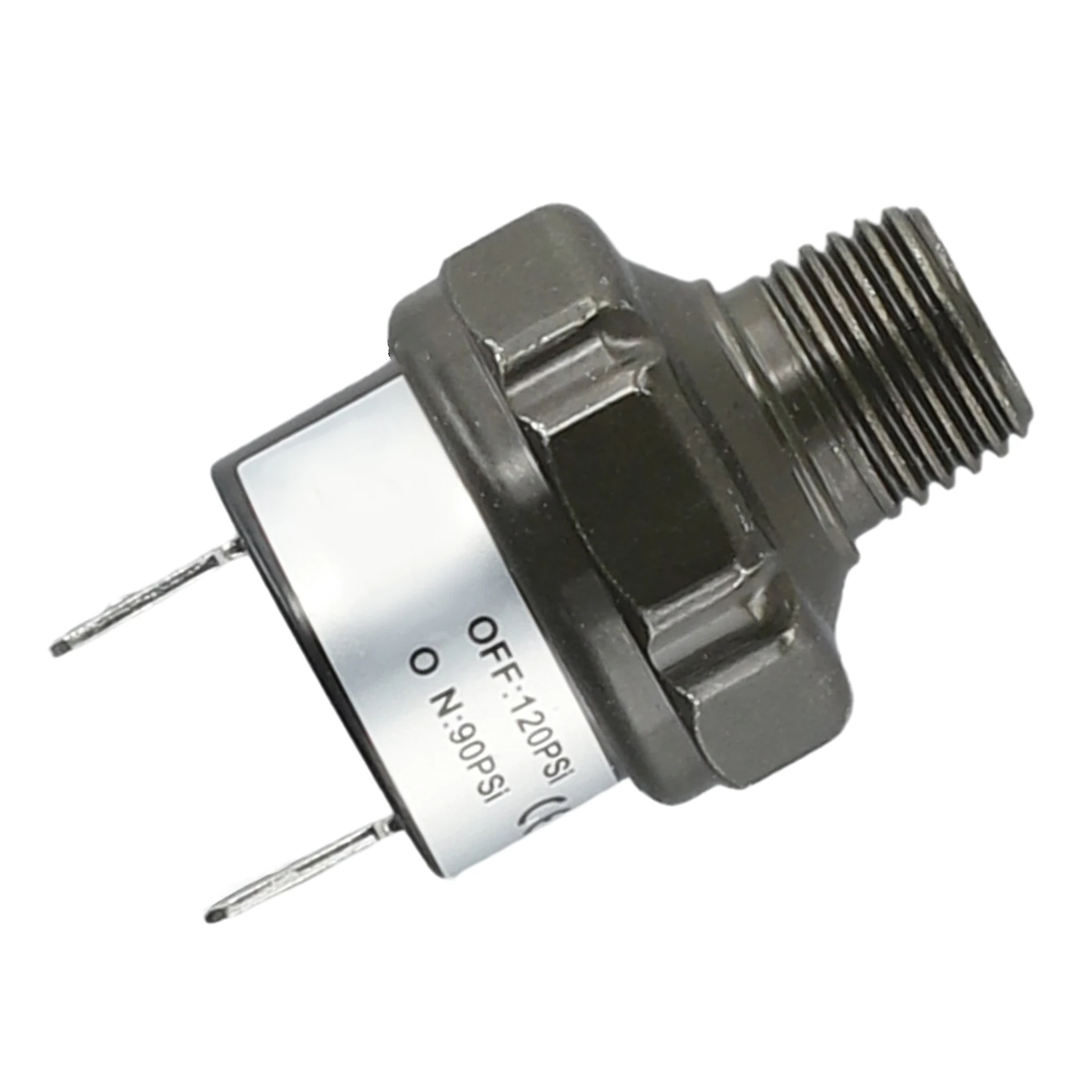 خيط خزان مفتاح ضغط الهواء ، أداة طاقة قرن القطار 90-120PSI ، Mount "NPT ، 12V ، 24V