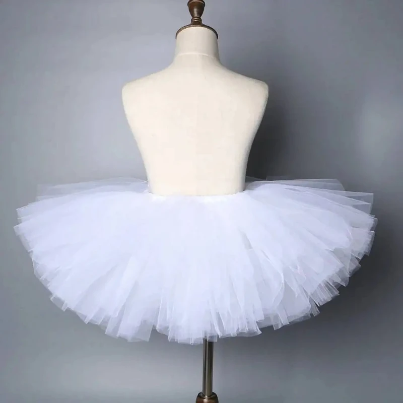 Kids Easter Festival Costume Animal Rabbit Cute Pink White Bunny Tutu Skirt Outfit Baby Girls  Fluffly Ballet Tutus with Ears Ta view 5