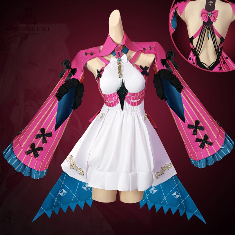 

Wuthering Waves Carlotta Montelli Cosplay Costume Headwear Halloween Carnival Convention Events Outfit