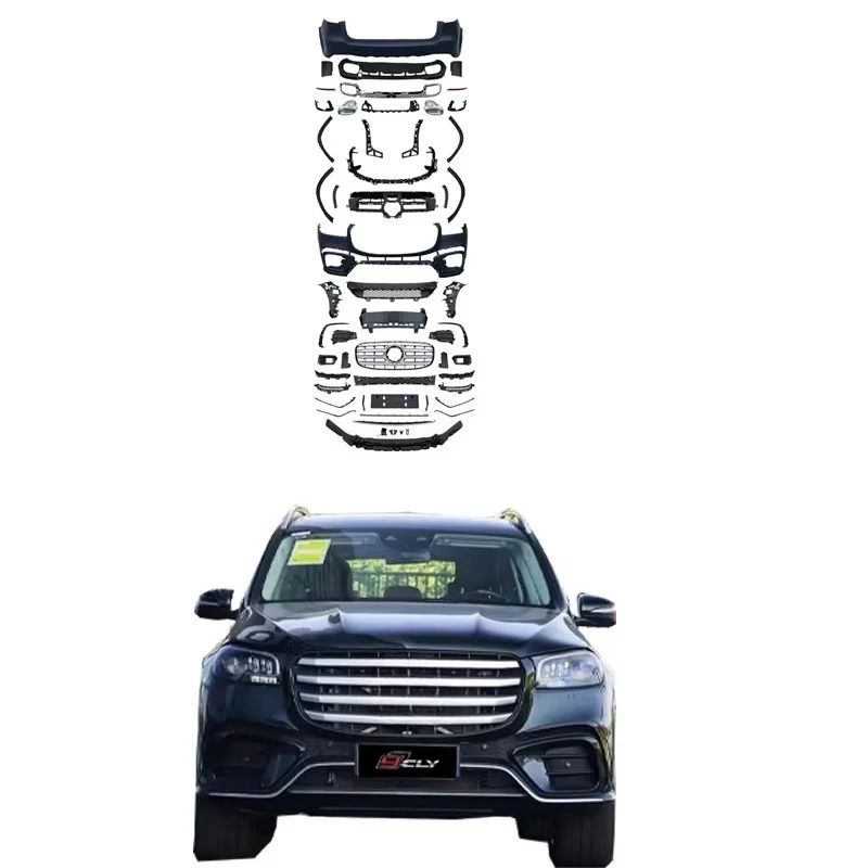 

Обвесы автомобиля на 2020-2023 годы GLS W167 Обновление W167 2024-25 GLS Sport Bodykit Передний задний бампер Решетка Диффузор Выхлопная труба