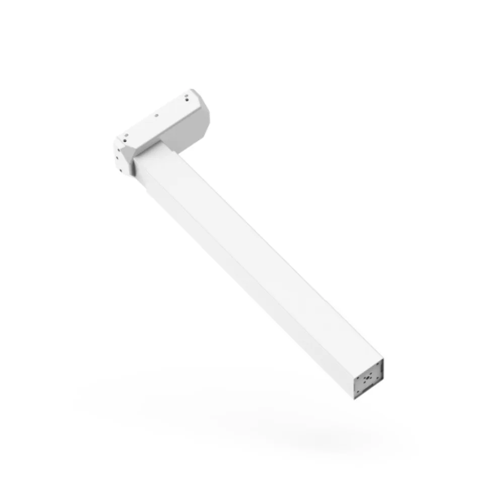 

Two square tube electric lifting column adjustable computer table legs