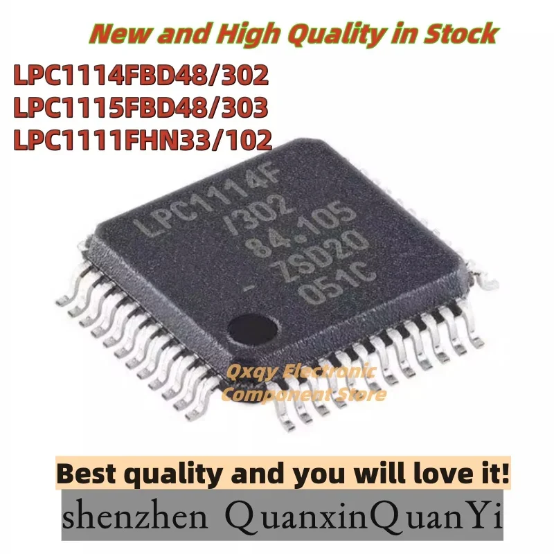 1pcs LPC1114FBD48/302 LPC1114F LPC1115FBD48/303 LPC1115F LPC1111FHN33/102 LPC1111F microcontroller microcontroller microcontroll