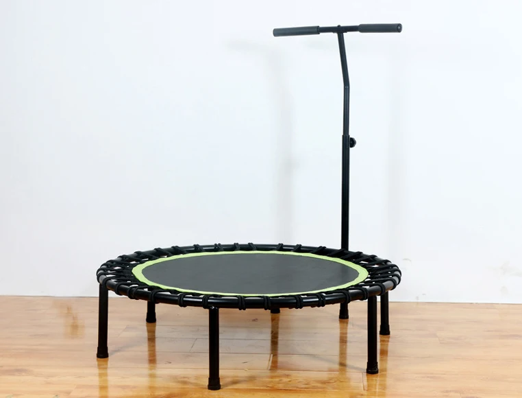 Indoor Garden Workout Stable Quiet Exercise Rebounder 40 inch Fitness Mini Trampoline for Kids Adults