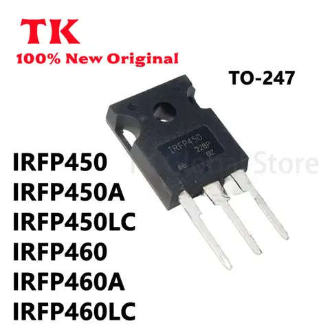 10 Stücke IRFP450 IRFP460A IRFP450LC IRFP450A IRFP460 IRFP460LC TO-247 Auf lager 100% qualität neue original