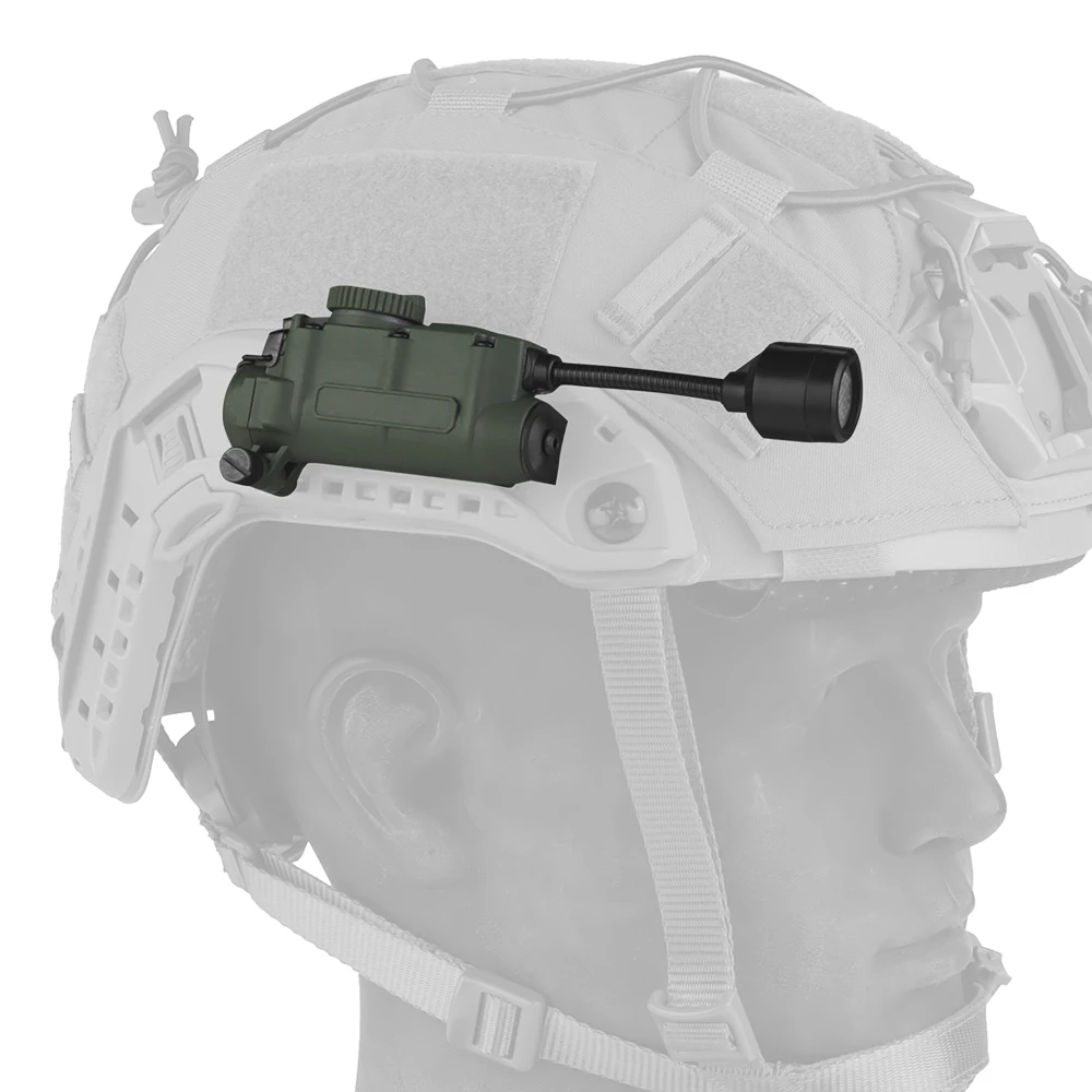 Sidewinder Helmet Lamp Tactical Strobe Light Red/Green/Blue/White/IR Head IFF Light Hunting Fishing Auxiliary LED Flashlight