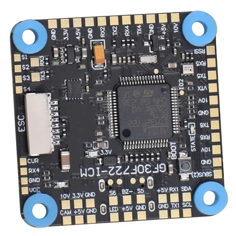 ABKQ-GF30F722-ICM F722 Baro OSD 5 В 10 В двойной контроллер полета BEC 3-8S 30,5 х 30,5 мм для RC FPV Freestyle HD Drone Parts