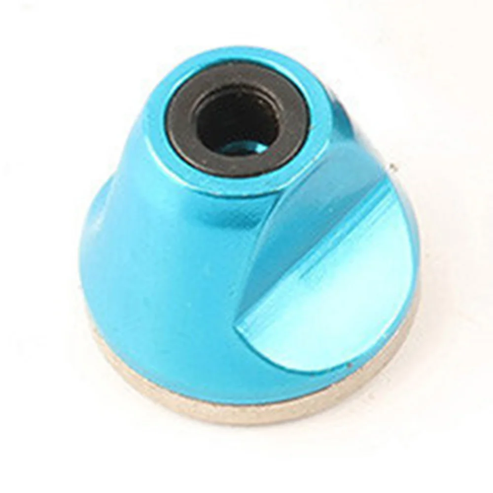 Aluminum Alloy M5 Hub Nut for Mountain Bike Quick Release Axles Designed to Prevent Slippage During Riding Conditions