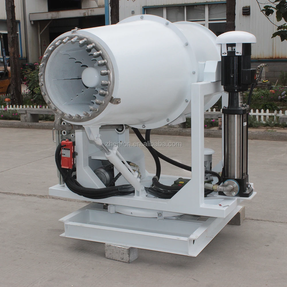 Canhão de nevoeiro de supressão de poeira de baixo ruído ambiental ecológico fabricado na China