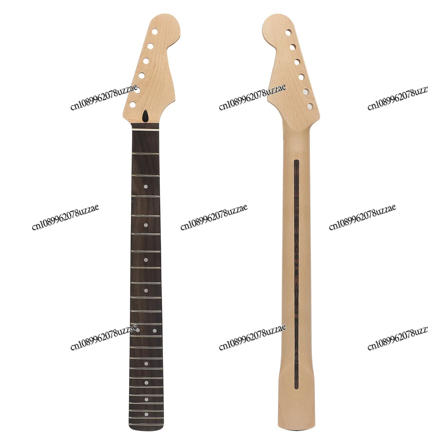 [Matte] 22 Frets, Electric Guitar Neck, Rosewood Fretboard, Maple Handle
