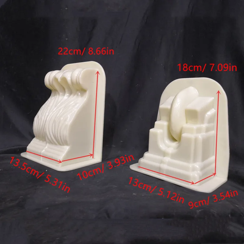 Durable ABS Plastic Window Border Bracket Mold, Gardening Wall Decoration, Outdoors Decorative Moldings,