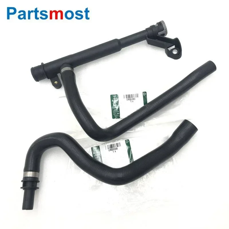 Oil Cooler Outlet Hose Bottom to Water Pump For 3.2L Land Rover LR2 Volvo Thermostat to Radiator Pipe LR005563 LR005564 LR005566