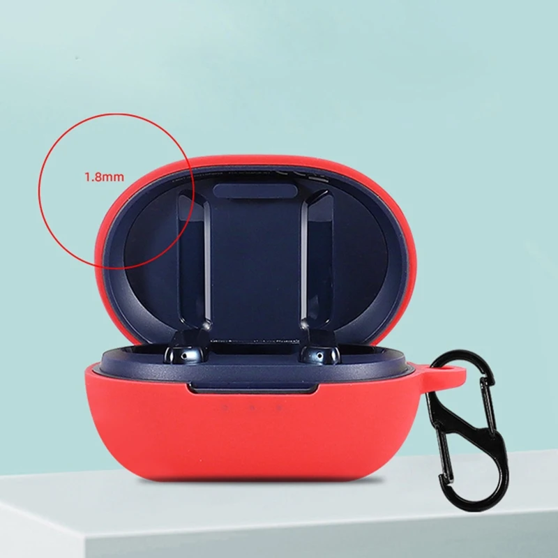 Cover protettiva in Silicone per auricolari compatibile con custodie per auricolari Wireless hay485 W1 accessori protettivi per la pelle