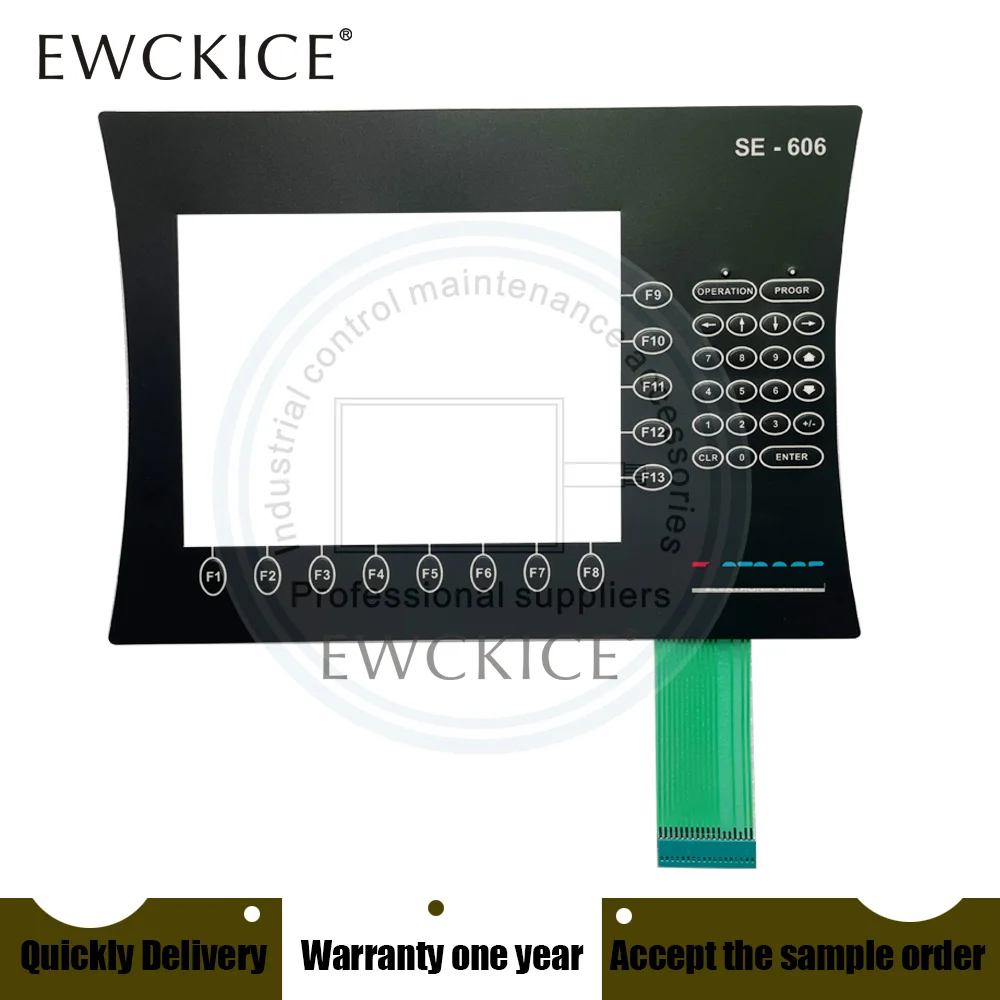 

NEW SE-606 HMI PLC Membrane Switch keypad keyboard